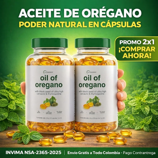 Oferta 2x1 y 4x2 OregaDaily — Tu escudo diario de protección natural