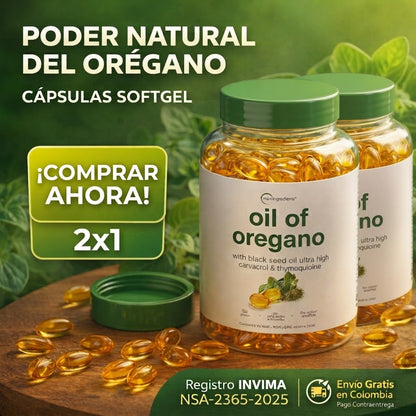 Oferta 2x1 y 4x2 OregaDaily — Tu escudo diario de protección natural