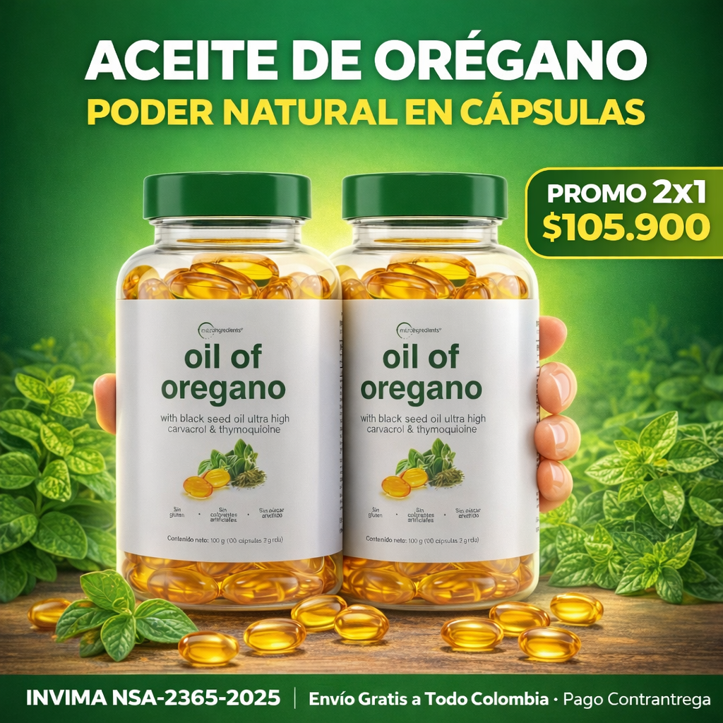 Oferta 2x1 y 4x2 OregaDaily — Tu escudo diario de protección natural