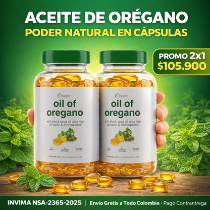Oferta 2x1 y 4x2 OregaDaily — Tu escudo diario de protección natural