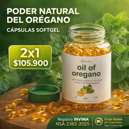 Oferta 2x1 y 4x2 OregaDaily — Tu escudo diario de protección natural