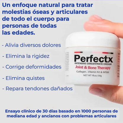 Oferta Especial Perfectx - La crema natural que alivia el dolor articular en solo 14 días