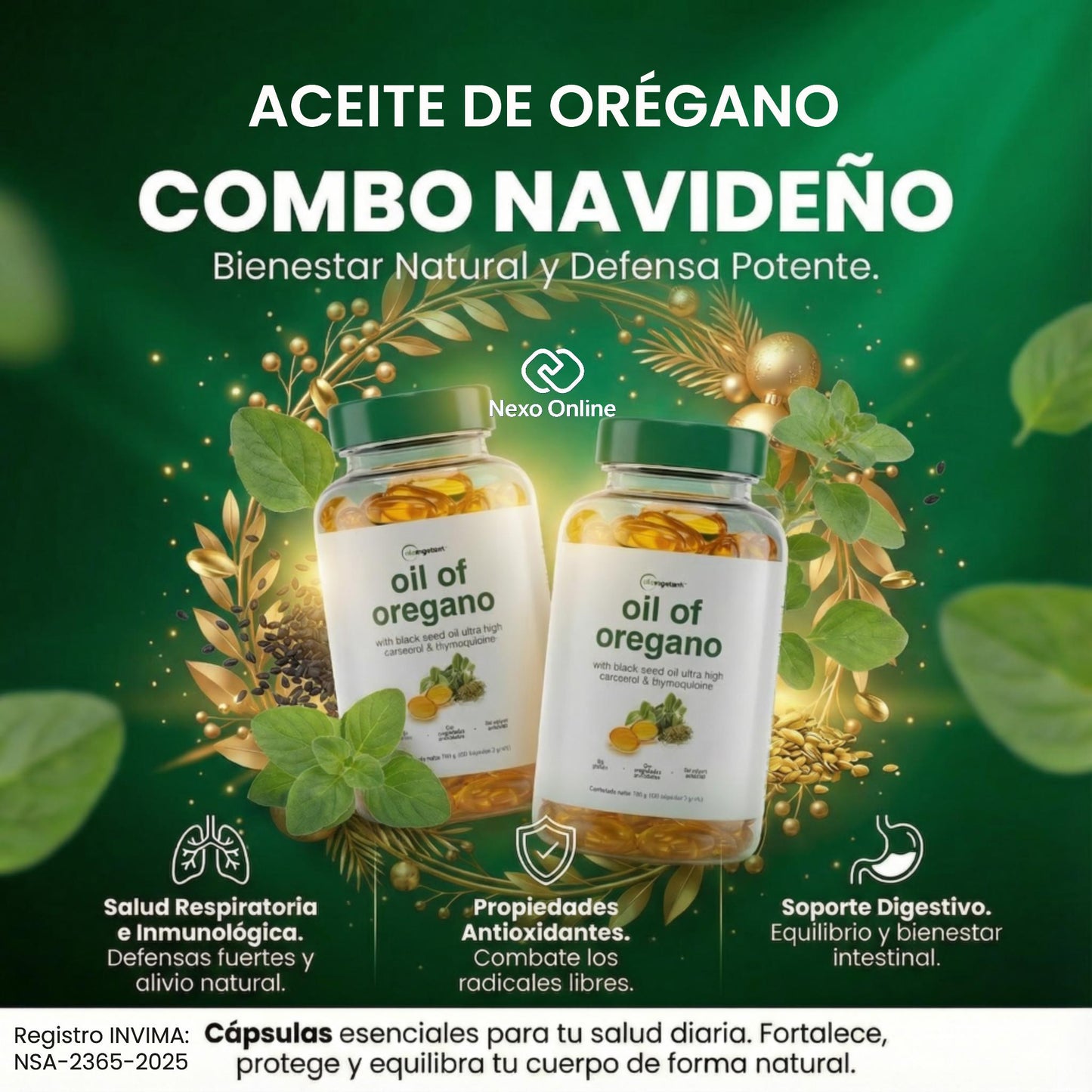 Oferta 2x1 y 4x2 OregaDaily — Tu escudo diario de protección natural