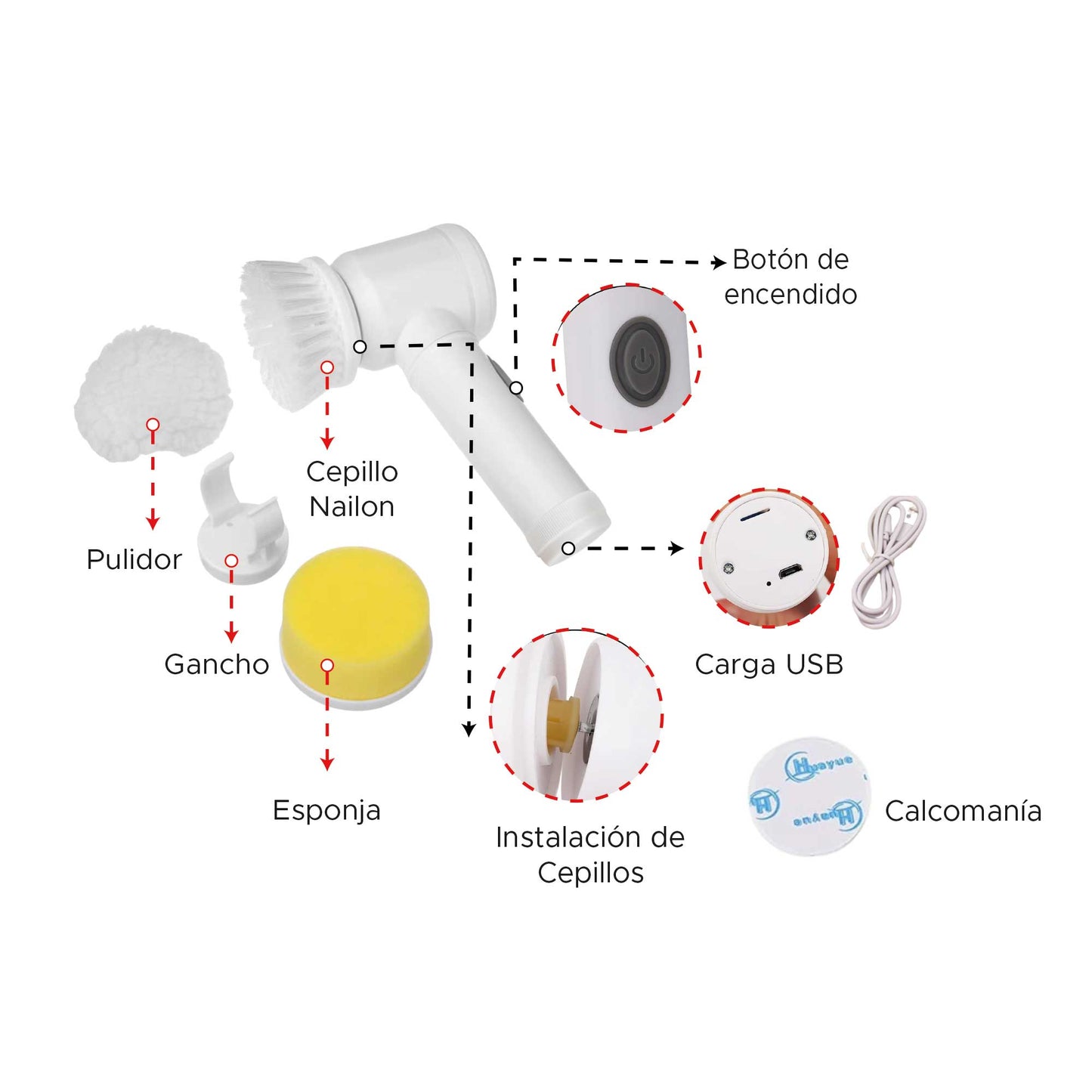 EasyScrub – El cepillo eléctrico que limpia por ti