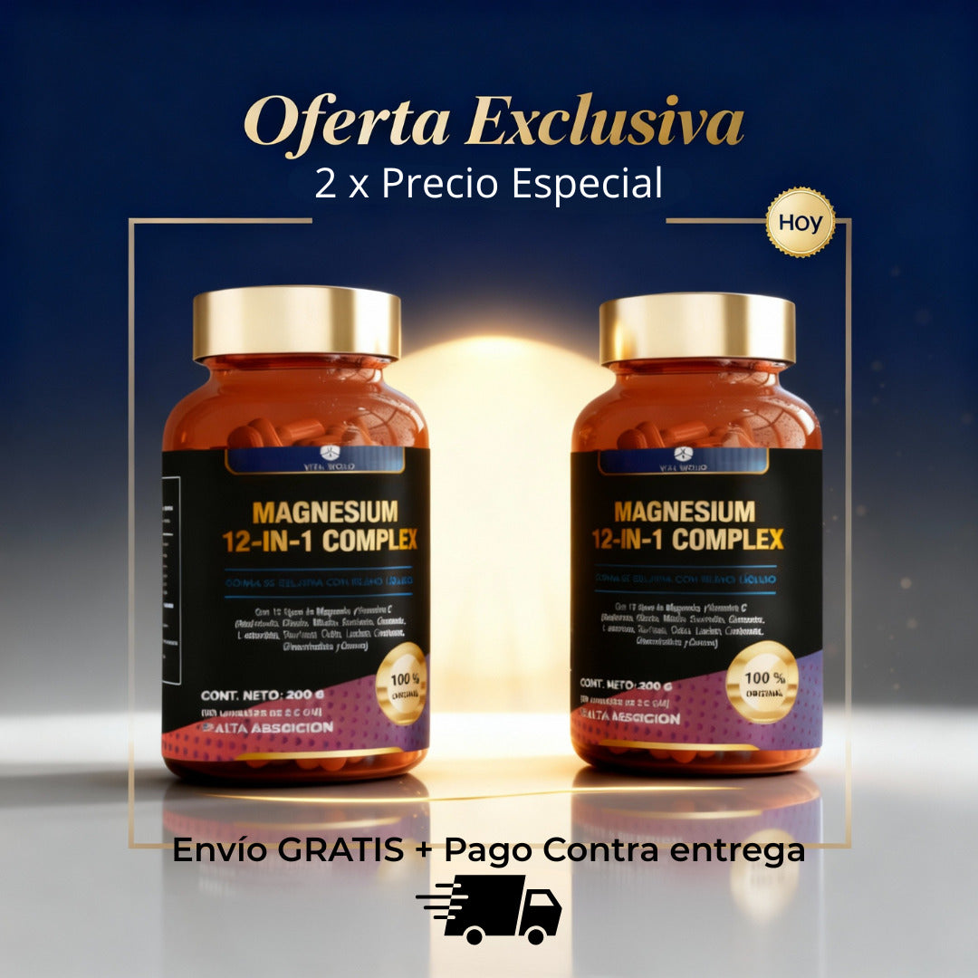 Oferta 2x1 y 4x2 MagNexus – El complejo 12-en-1 con Absorción Real