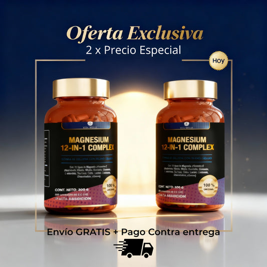 Oferta 2x1 y 4x2 MagNexus – El complejo 12-en-1 con Absorción Real