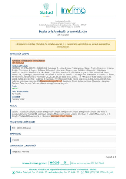 Oferta 2x1 y 4x2 MagNexus – El complejo 12-en-1 con Absorción Real